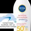 NIVEA SUN 200ml Sensitive Immediate Protect Sun Lotion SK50+ -aurinkosuojavoide