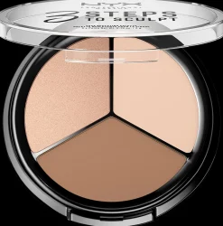 NYX Professional Makeup 3 Steps To Sculpt Palette korostuspaletti 15g