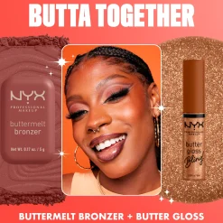 NYX Professional Makeup Buttermelt Bronzer aurinkopuuteri 5 g