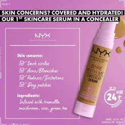 NYX Professional Makeup Bare With Me Concealer Serum peitevoide 9,6 ml