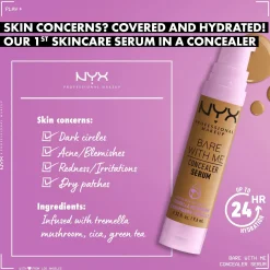 NYX Professional Makeup Bare With Me Concealer Serum peitevoide 9,6 ml