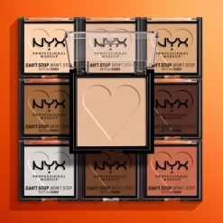 NYX Professional Makeup Can’t Stop Won’t Stop Mattifying Powder meikkipuuteri 6 g