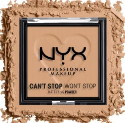NYX Professional Makeup Can’t Stop Won’t Stop Mattifying Powder meikkipuuteri 6 g