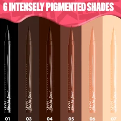 NYX Professional Makeup Epic Ink Liner Waterproof silmänrajauskynä 1 ml