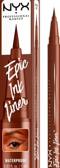 NYX Professional Makeup Epic Ink Liner Waterproof silmänrajauskynä 1 ml