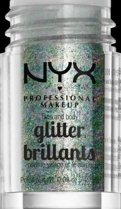 NYX Professional Makeup Face & Body Glitter kimalle kasvoille ja vartalolle 2,5 g