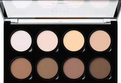 NYX Professional Makeup Highlight & Contour Pro Palette korostusväripaletti 8 x 2,7 g