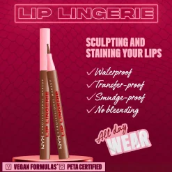 NYX Professional Makeup Lip Lingerie Liner Stain -huultenrajauskynä 1 ml