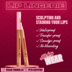 NYX Professional Makeup Lip Lingerie Liner Stain -huultenrajauskynä 1 ml