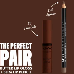 NYX Professional Makeup Slim Lip Pencil huultenrajauskynä 1 g