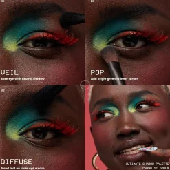 NYX Professional Makeup Ultimate Shadow Palette -luomiväripaletti 02W Paradise Shock 13,28 g