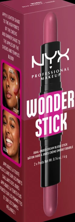 NYX Professional Makeup Wonder Stick Dual-Ended Cream Blush Stick poskipuna 4 g