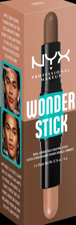 NYX Professional Makeup Wonder Stick Dual-Ended Face Shaping Stick korostuskynä 4 g