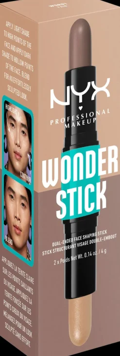 NYX Professional Makeup Wonder Stick Dual-Ended Face Shaping Stick korostuskynä 4 g