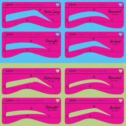 NYX Professional Makeup Zero To Brow -kulmasapluuna 01 For Skinny Brows