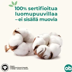 o.b.® Organic Normal 16 kpl