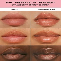 Ole Henriksen Pout preserve Glimmer lip treatments Strawberry Sorbet huulivoide 12ml