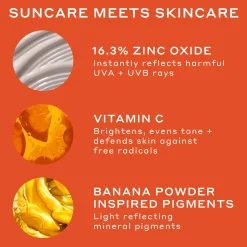 OleHenriksen Truth Banana Bright Mineral Sunscreen SPF30 aurinkovoide kasvoille 50 ml