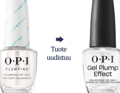 OPI Gel Plump Effect Top Coat päällyslakka 15 ml