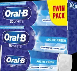 Oral-B 3D White Artic Fresh 2x75ml hammastahna