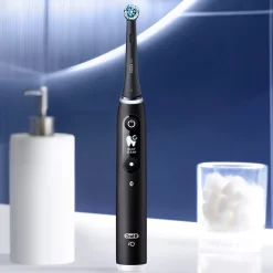 Oral-B iO6 Black Lava ja Pink Sand -Sähköhammasharja Braun-tekniikalla