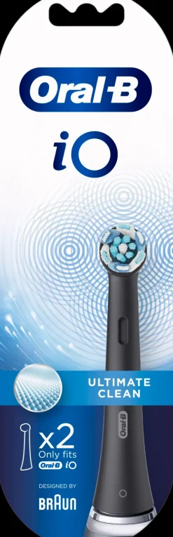 Oral-B iO Ultimate Clean Black vaihtoharja 2kpl