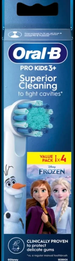Oral-B Lasten vaihtoharjat Frozen 4 kpl
