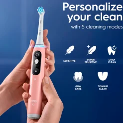 Oral-B Sähköhammasharja iO6 Pinkki + matkakotelo