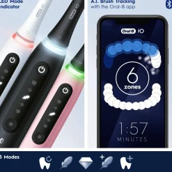 Oral-B Sähköhammasharja iO 5S Black Braun-tekniikalla