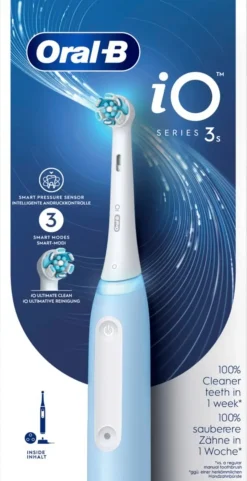 Oral-B Sähköhammasharja iO 3S Blue Braun-tekniikalla