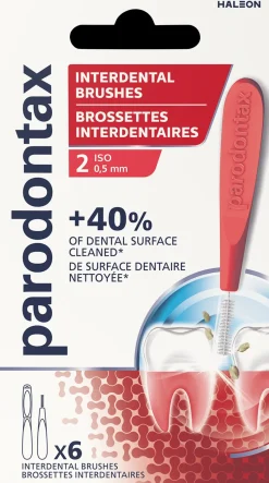 parodontax Hammasväliharja koko 2 0,5mm 6kpl