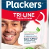 Plackers Tri-line hammaslankain 30kpl