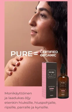 Pure=Beauty Castor Oil risiiniöljy 100 ml