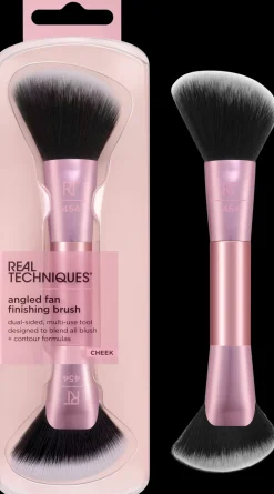 Real Techniques Angled Fan Finishing Brush -viimeistelysivellin