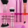Real Techniques Big Blends Energy Brush + Dual-Sided Puff Set -meikkivälinesetti