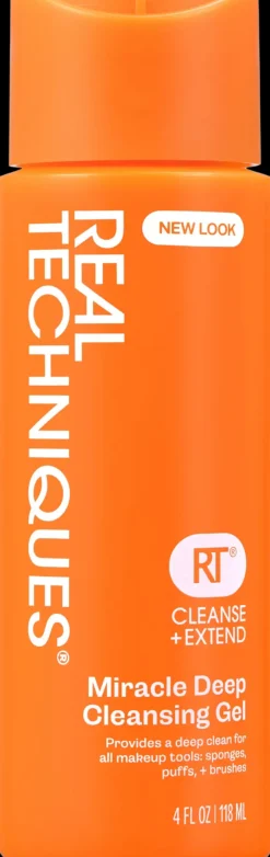 Real Techniques Brush + Sponge Cleansing Gel - puhdistusgeeli meikkivälineille 118ml