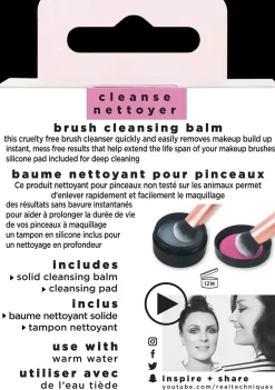 Real Techniques Brush cleansing balm - meikkisiveltimen puhdistusbalmi