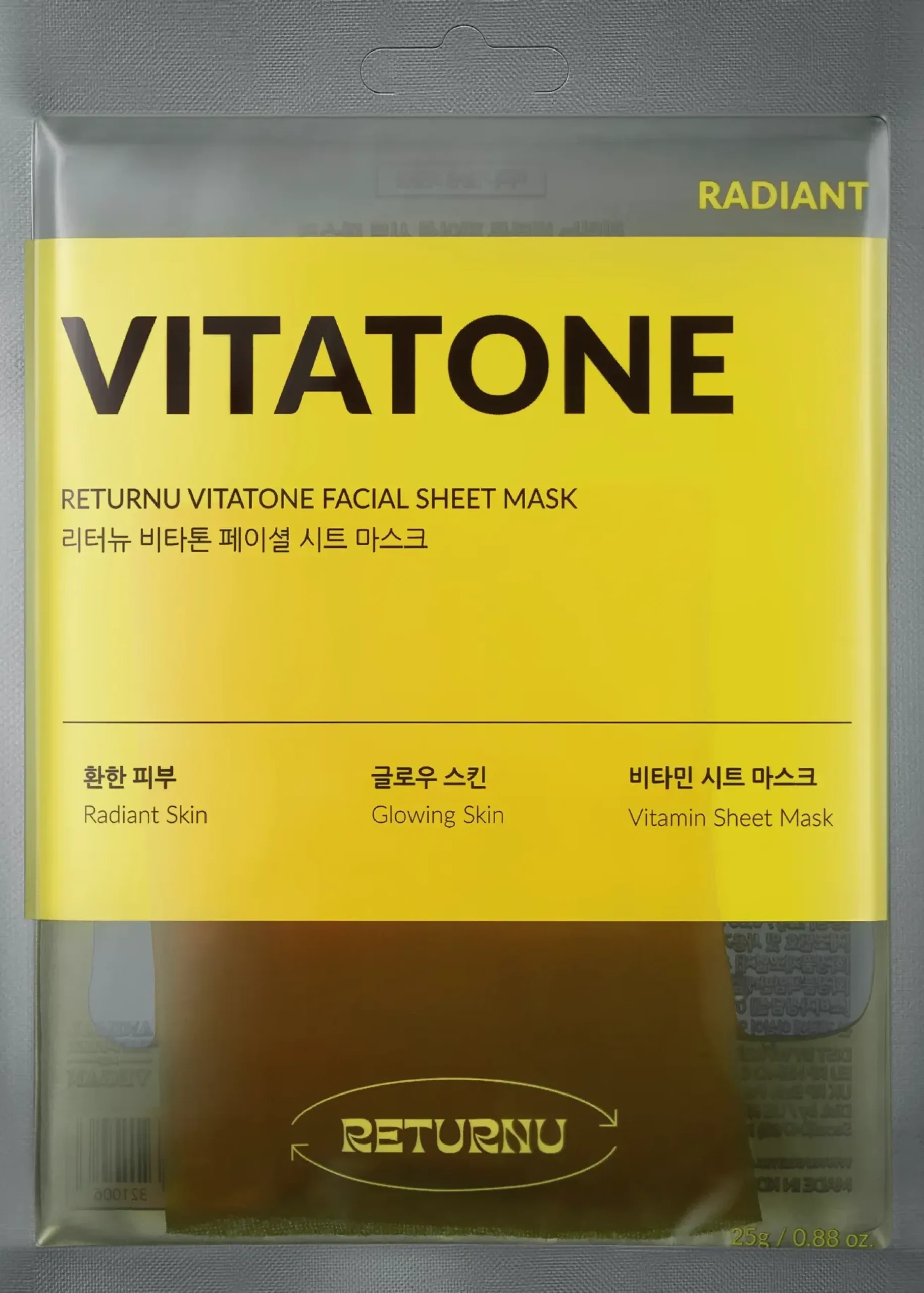 Returnu Vitatone Facial Sheet Mask 25 g