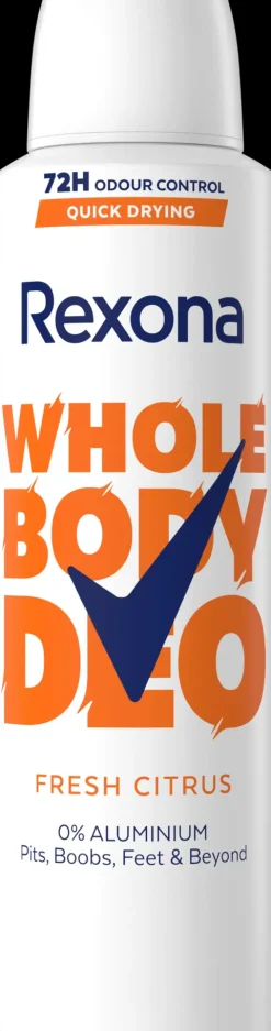 Rexona All Body Fresh Citrus deodorantti spray 150 ml