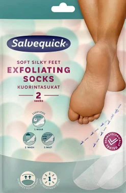 Salvequick Exfoliating socks kuorintasukat 2kpl
