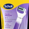Scholl Elektroninen jalkaraspi 2in1 purple