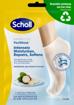 Scholl PediMask jalkanaamio Kosteuttava