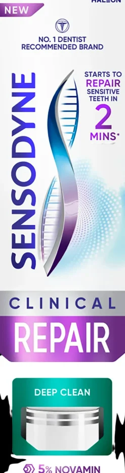 Sensodyne Clinical Repair Deep Clean hammastahna 75ml
