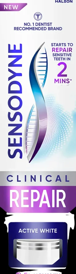 Sensodyne Clinical Repair Active White valkaiseva hammastahna 75ml