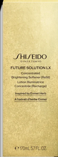 Shiseido FSLX Concentrated Brightening Softener Refill hoitovesi täyttöpakkaus 170 ml
