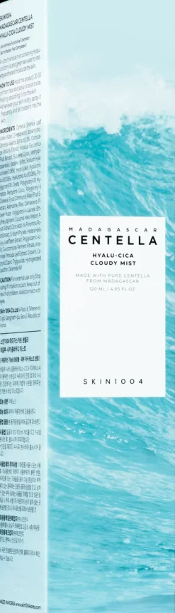 SKIN1004 Madagascar Centella Hyalu-Cica Cloudy Mist kasvovesisuihke 120 ml