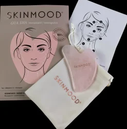 SkinMood® Gua sha hierontakivi ruusukvartsia