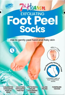 7th Heaven Exfoliating Foot Mask- kuorivat sukat 1 Pari