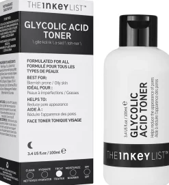 The Inkey List Glycolic Acid Toner kasvovesi 100 ml