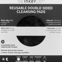 The Inkey List Reusable Cleansing Pads puhdistuslaput 3 kpl